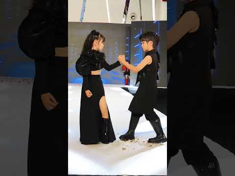 new fashion show Chinese girl boy walk #shorts #china #video