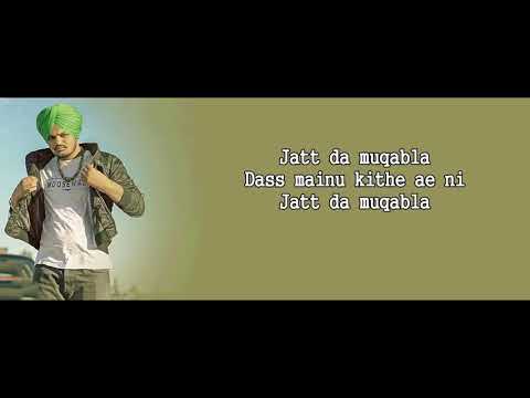Jatt Da Muqabla Sidhu MooseWala Lyrics