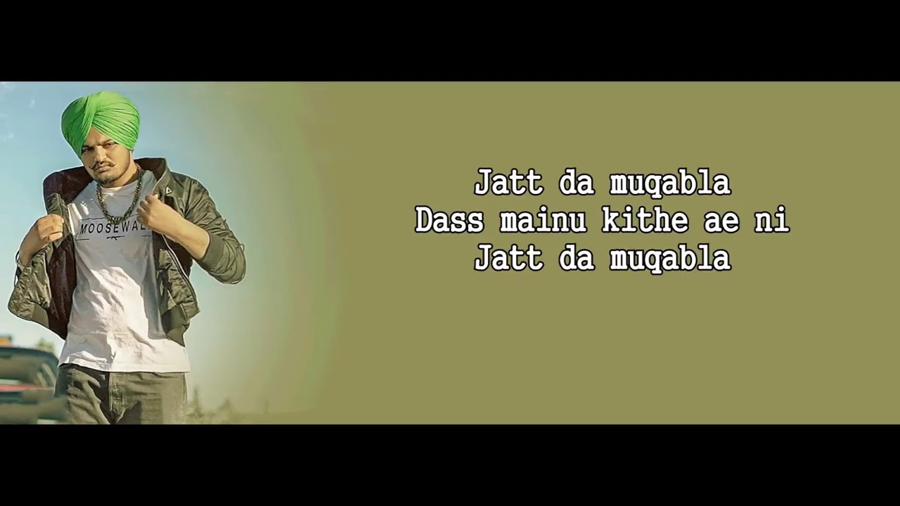Jatt Da Muqabla Lyrics by Sidhu Moose Wala 🎶 | Full Song Explanation