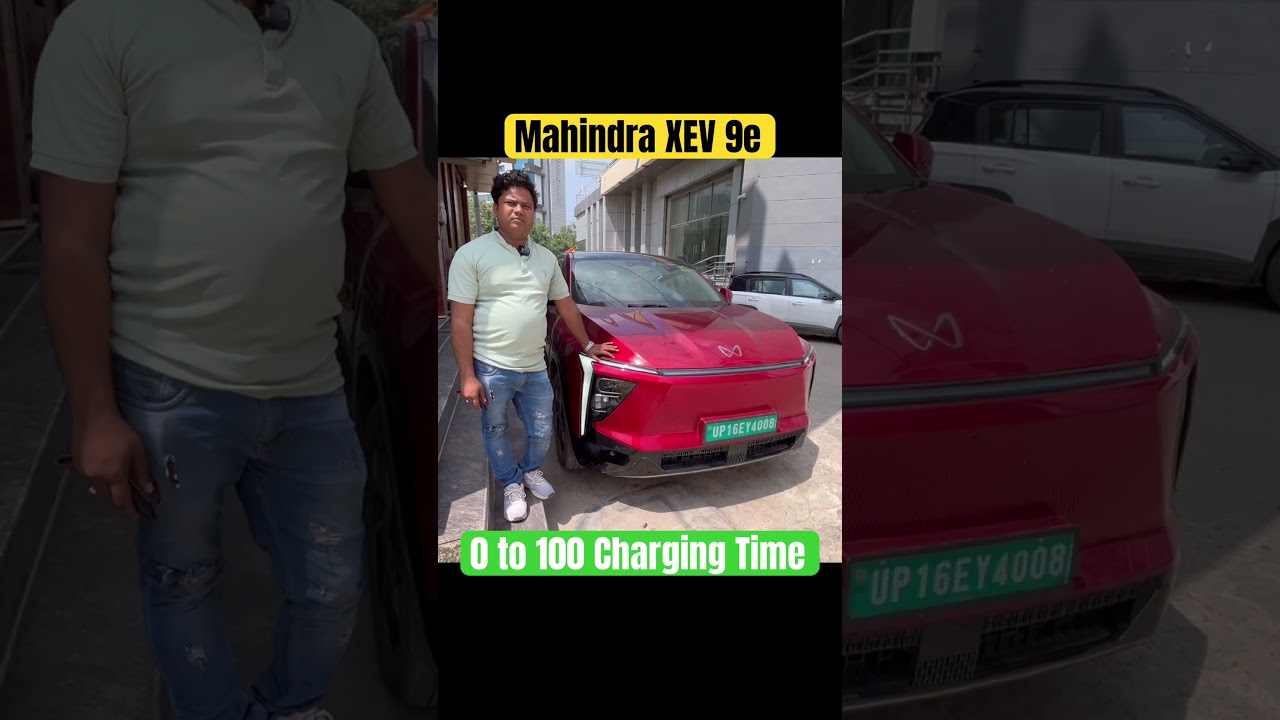 Mahindra XEV 9e Charging Speed 🚗