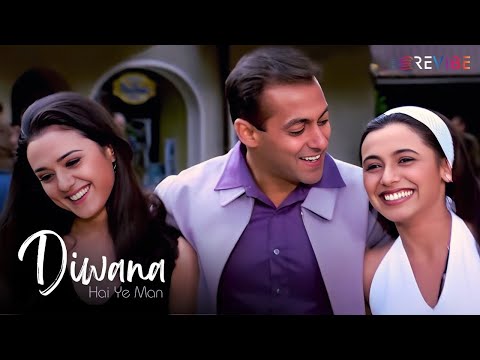 Diwana Hai Ye Man (Video) Salman Khan, Rani M, Preity Z | Sonu N & Alka Y |Chori Chori Chupke Chupke