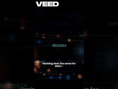 Learn Hashing in 1 Minute | What is Hashing | How Hashing Works | Hash Function Explained #shorts