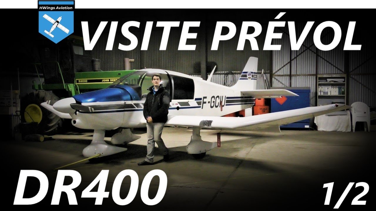 Visite Prévol DR400 1/2 ✈️