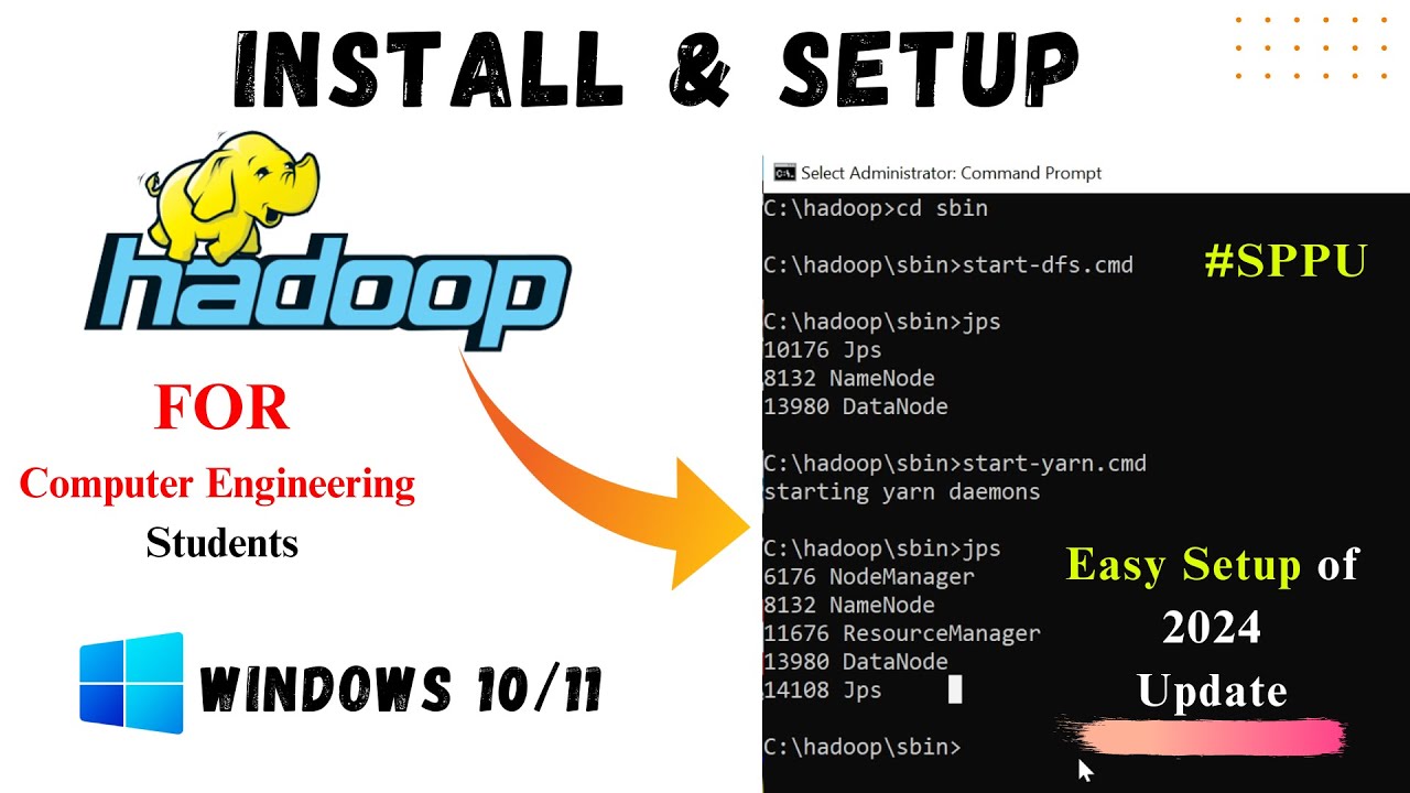 Install Hadoop on Windows 10 & 11 Easily: Complete Step-by-Step Tutorial 🚀