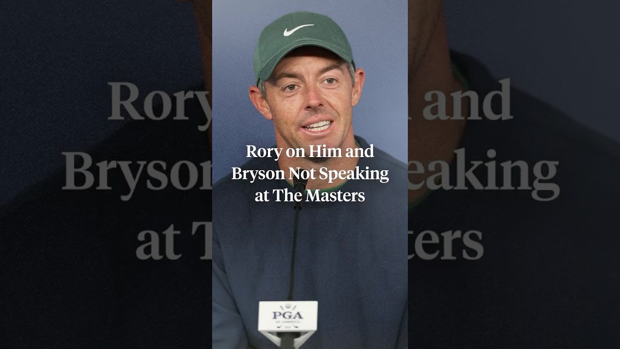 Rory Reveals Why He Didn't Talk to Bryson at Masters