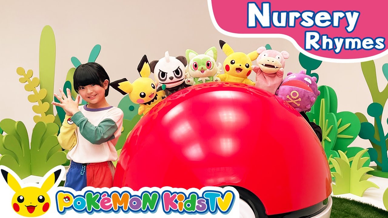 Clap & Sing with Pokémon 🐾 | Kids Nursery Rhyme