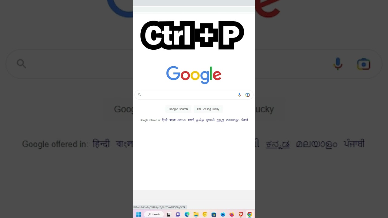 Chrome Shortcut to Open Printer Quickly π¨οΈ