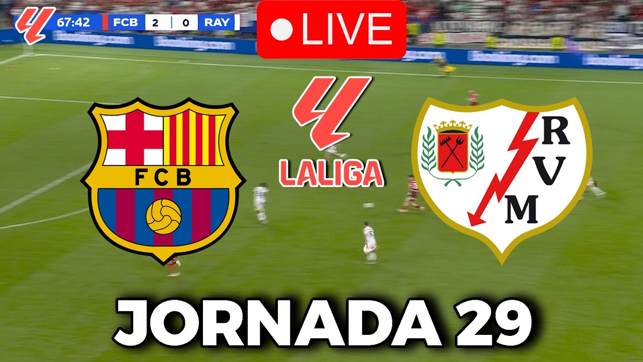 EN VIVO: FC Barcelona vs Rayo Vallecano en La Liga