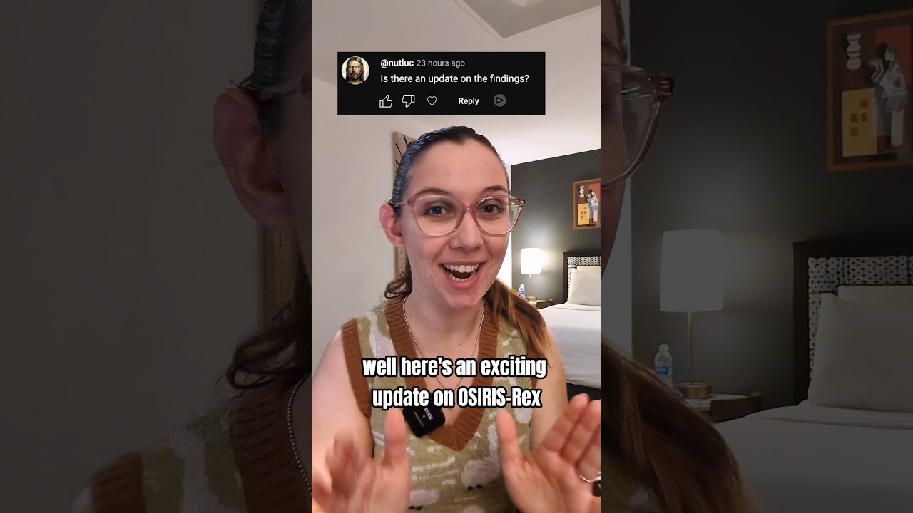 Exciting OSIRIS-REx Update: New Science Discoveries Ahead! π
