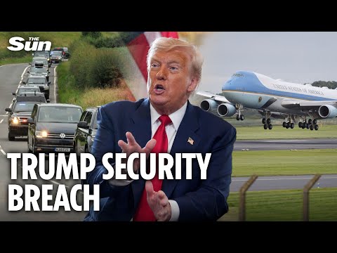 Donald Trump’s Secret Service investigating major SECURITY BREACH on Scotland visit