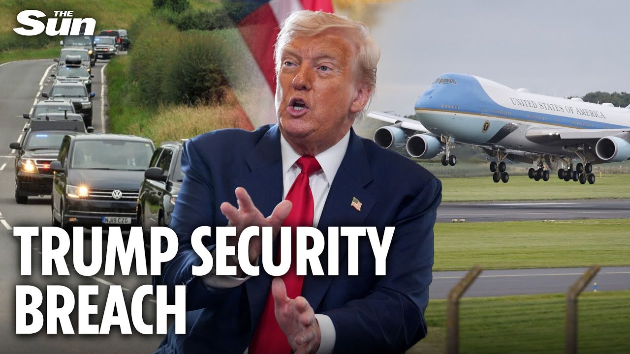 Secret Service Probes Major Security Breach During Donald Trump’s Scotland Visit 🇬🇧