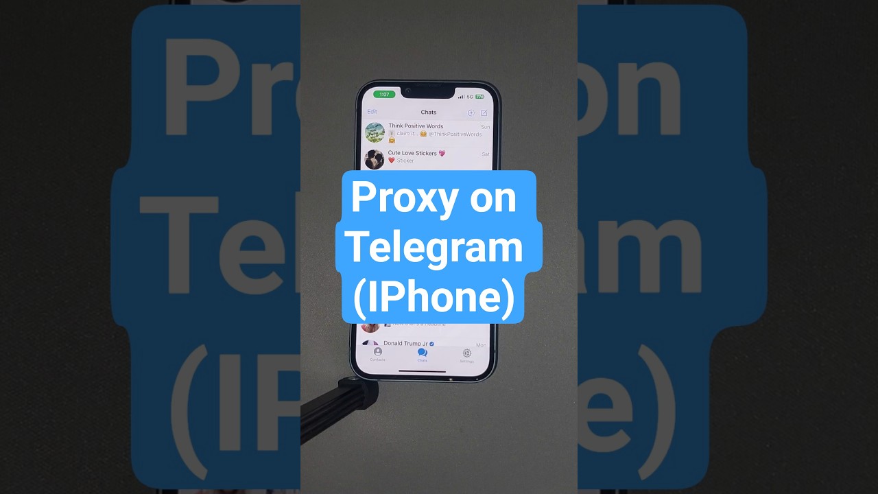 Using Proxy on Telegram for iPhone 🌐