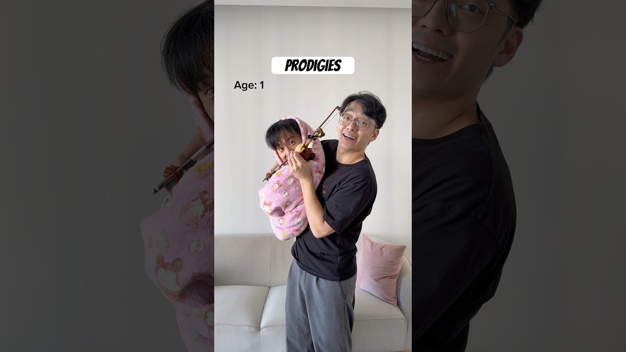 When violin prodigies keep getting younger. Feat: @ChloeChuaviolinist