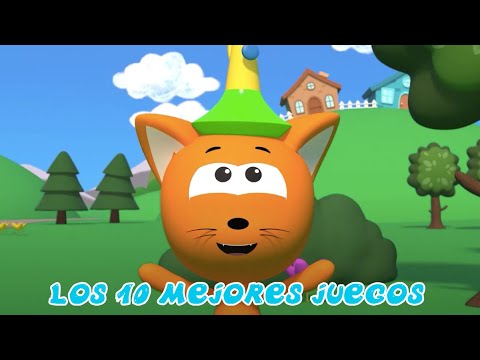 LOS 10 MEJORES JUEGOS 🚀 DIVERTIDOS JUEGOS DE KOTÉ 😹 Gatito Kote