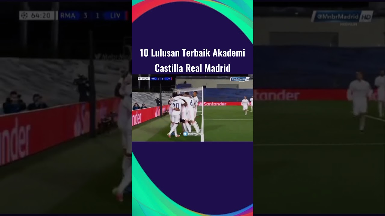 10 Lulusan Terbaik Akademi Real Madrid Castilla ⚽️