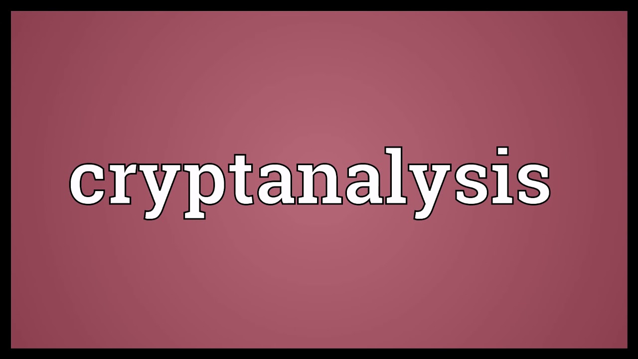 Unlock the Meaning of 'Cryptanalysis' & Boost Your English Vocabulary 🔍