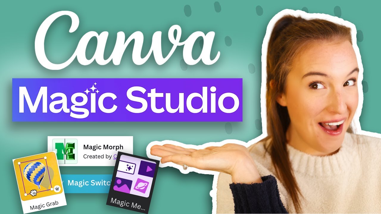 New Canva AI Tools: How to Use Canva Magic Studio ✨