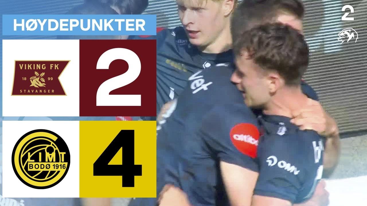 Viking 2 - 4 Bodø/Glimt Highlights ⚽