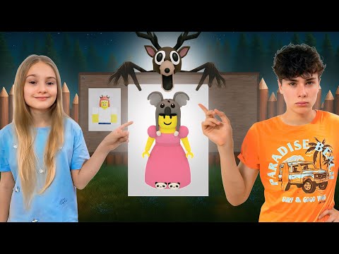 ДЕВЧОНКИ VS ПАРНИ В 99 ночей ROBLOX в реальной жизни 6 серия