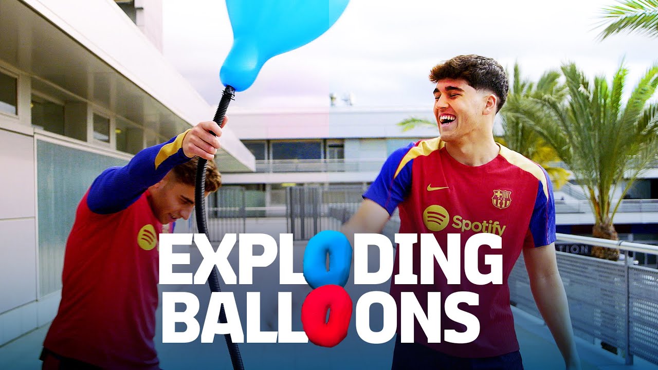 Explosive Balloon Challenge with Fermín & Cubarsí! Can They Answer Before It Bursts? 🔥