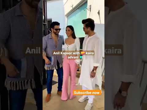 kaira advani with Varun dhawan and anil Kapoor#kairaadvani #anilkapoor #varundhawan #movie #shorts #