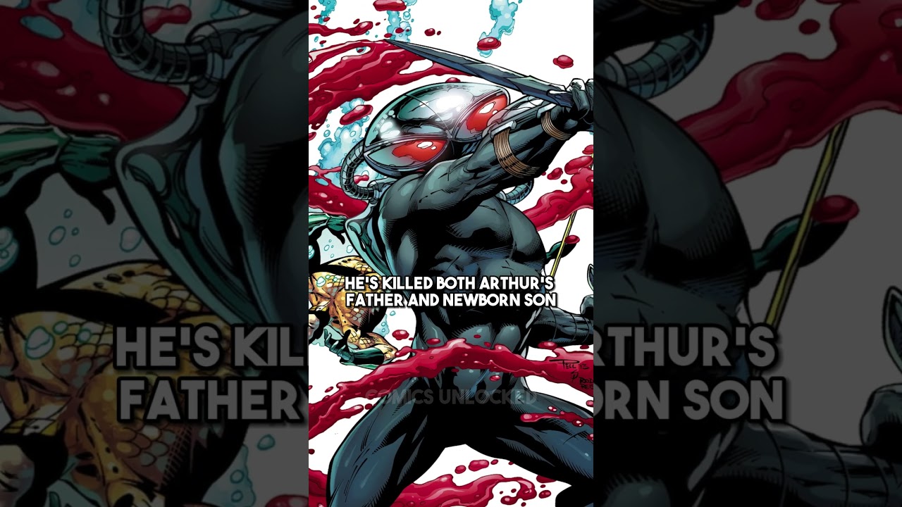 Black Manta: Aquaman's Pettier Villain 🦑