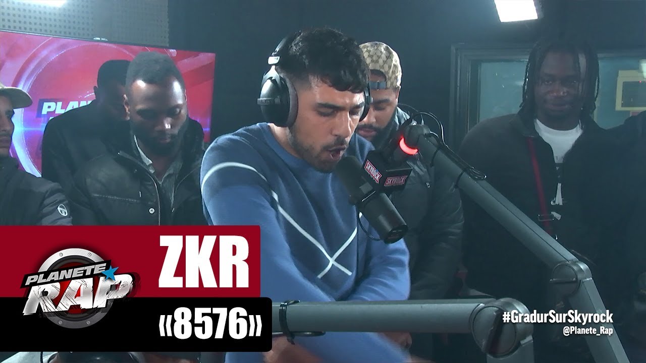 [Exclu] ZKR dévoile le freestyle classique '8576' en direct sur Planète Rap 🎤