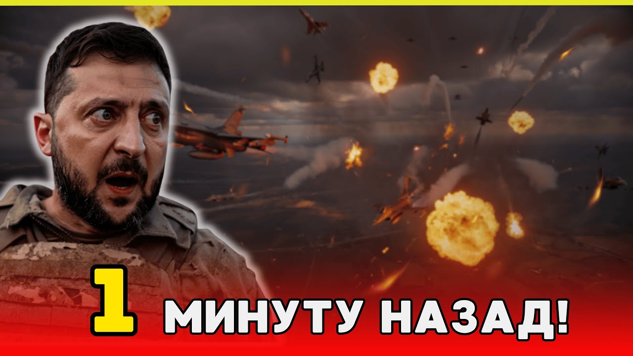 Эксклюзив: Россия уничтожила F-16 в Украине — последние новости 🚨