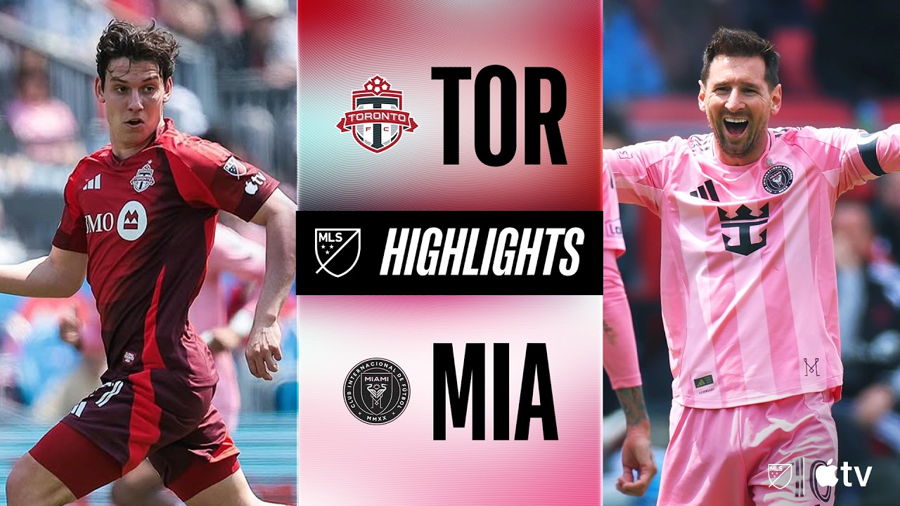 Toronto FC vs. Inter Miami | Messi Hits 100 Goals & Assists