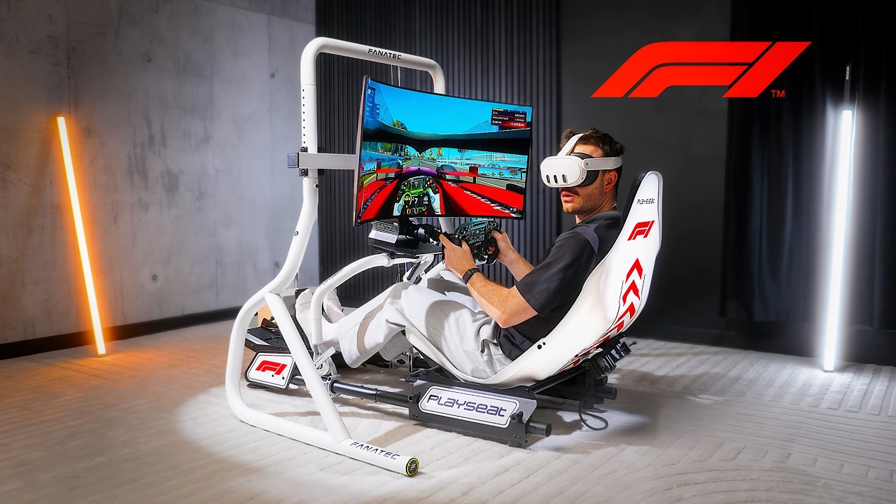 J'ai construit le Setup SimRacing ULTIME