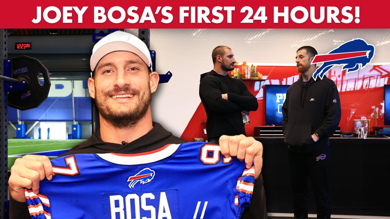 Joey Bosa's First 24 Hours as a Buffalo Bill 🏈 | Exclusive Behind-the-Scenes Access