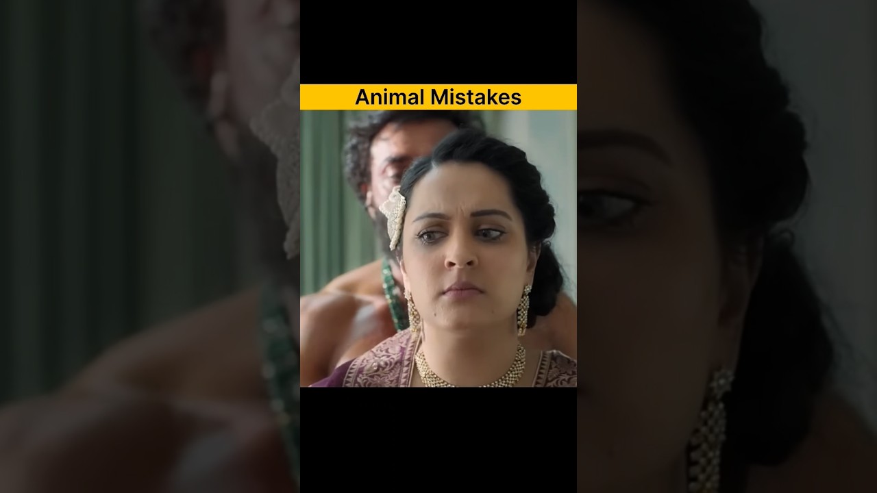 Top 5 Mistakes in Animal Movie 😲