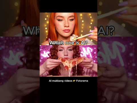 Real or AI viral ASMR AI mukbang video generator