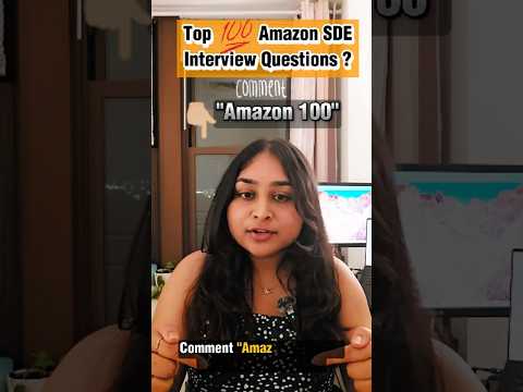 Amazon SDE Interview Questions Explained | Sahithi Kodali