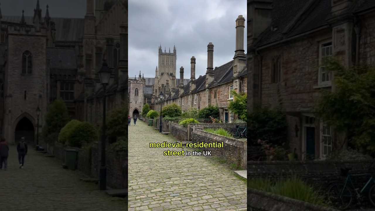 UK's Oldest Medieval Street 🏰