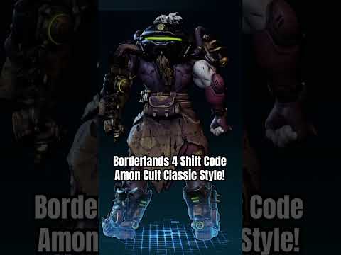 Borderlands 4 Shift Code Amon Cult Classic 👀 Style Skin Cosmetic Guide #borderlands #borderlands4