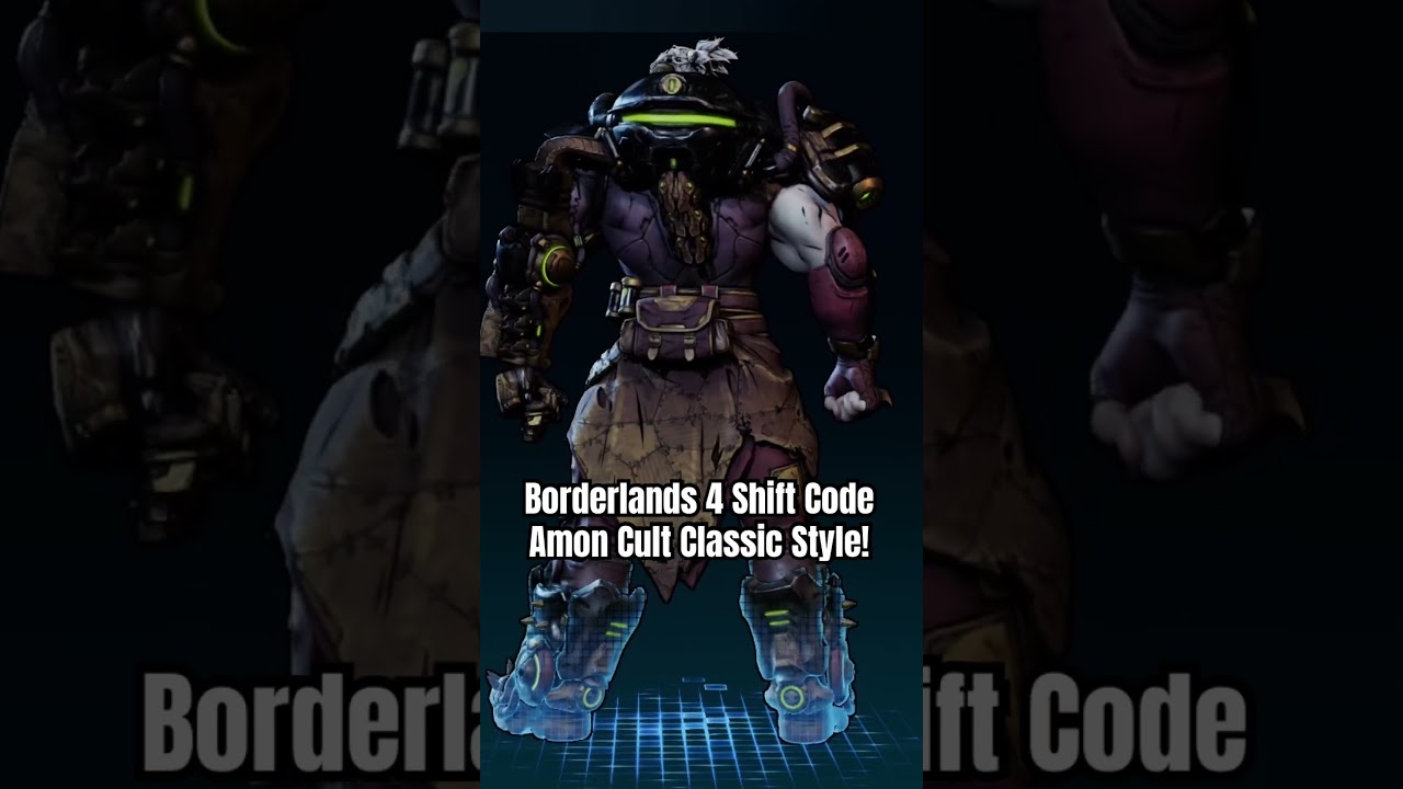 Borderlands 4 Amon Cult Classic Shift Code 🎮