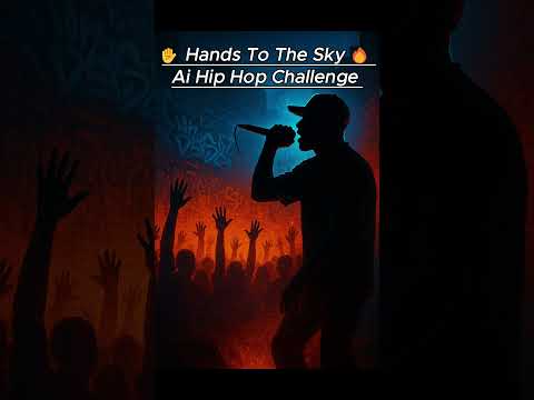 ✋ Hands to the Sky 🔥 AI Hip Hop Challenge #Shorts #music