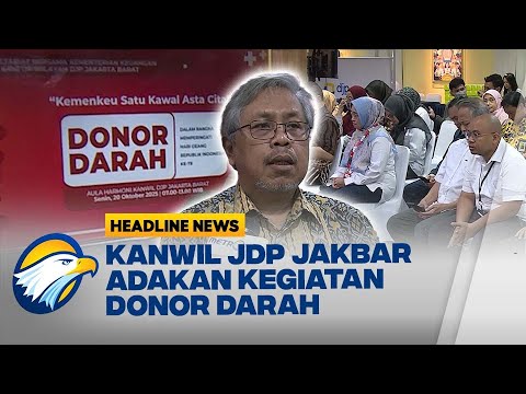 [HEADLINE NEWS 21/10] Peringati HORI ke-79, Kanwil DJP Jakarta Barat Gelar Giat Donor Darah