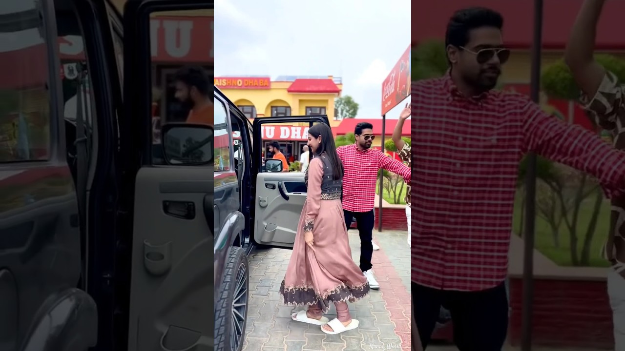 Guri aur Priya di Masti 😁😂 on Tufang 🔥 Promotional Tour with all Team ✨ #rukshar #guri | Manak World