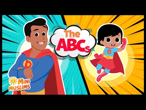 Muslim Songs For Kids 📚 The ABCs Alphabet Song ☀️ ‪MiniMuslims & @RaefMusic