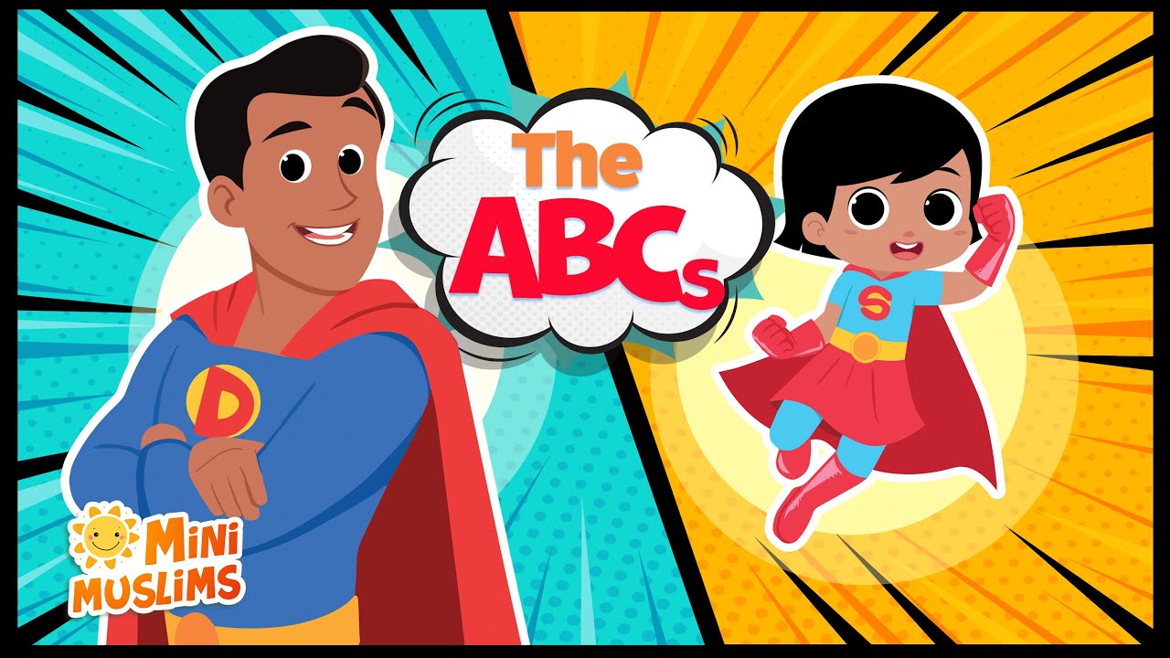 Muslim Songs For Kids 📚 The ABCs Alphabet Song ☀️ ‪MiniMuslims & @RaefMusic