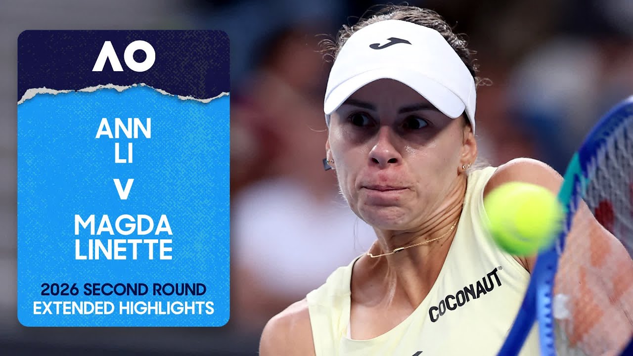 Ann Li vs Magda Linette | Australian Open 2026 Highlights