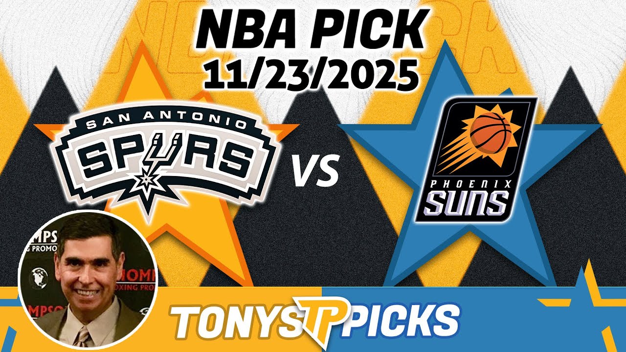 Spurs vs. Suns NBA Pick 11/23/25 π