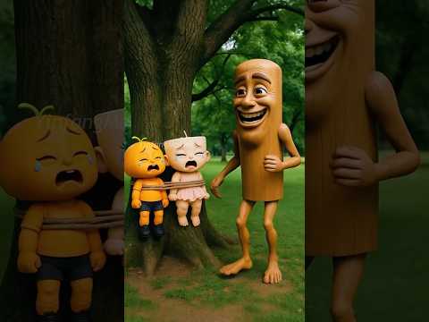 Tungtungtungsahur kidnapped those little#funny #story#tungtungtungsahur #brainrot #fyp#cartoon#love