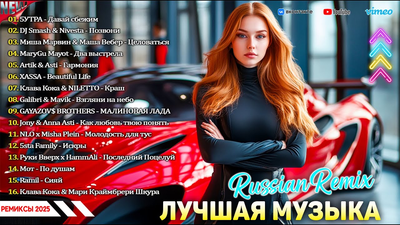 Хиты 2025: Танцевальная музыка и новинки для автомобиля