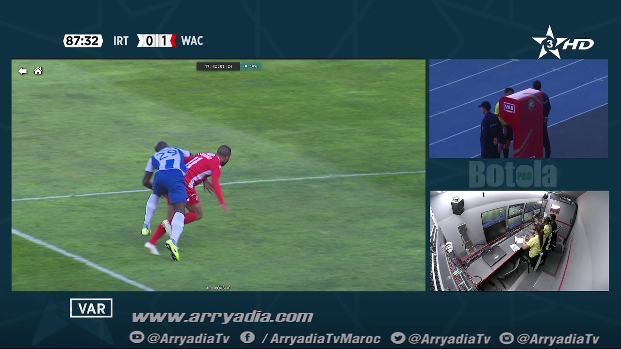 الوداد يفوز على إتحاد طنجة بهدف يحيى جبران في الوقت بدل الضائع ⚽