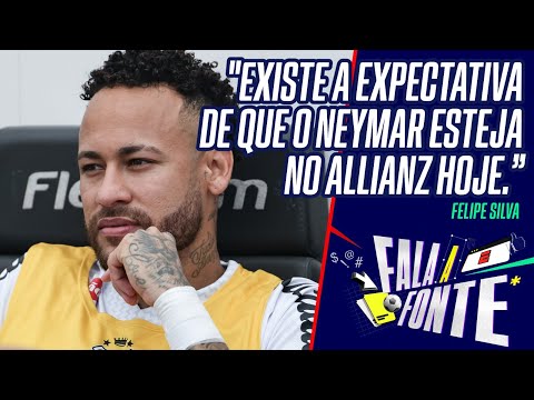 NEYMAR JOGA PALMEIRAS X SANTOS? FELIPE SILVA ATUALIZA AS INFORMAÇÕES SOBRE O CRAQUE | FALA A FONTE