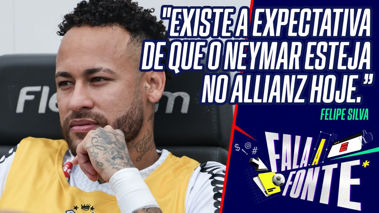 Neymar em campo? Últimas atualizações de Felipe Silva sobre o status do craque contra o Palmeiras ⚽