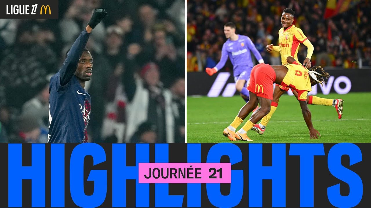Résumé de la 21e journée de Ligue 1 McDonald's ⚽